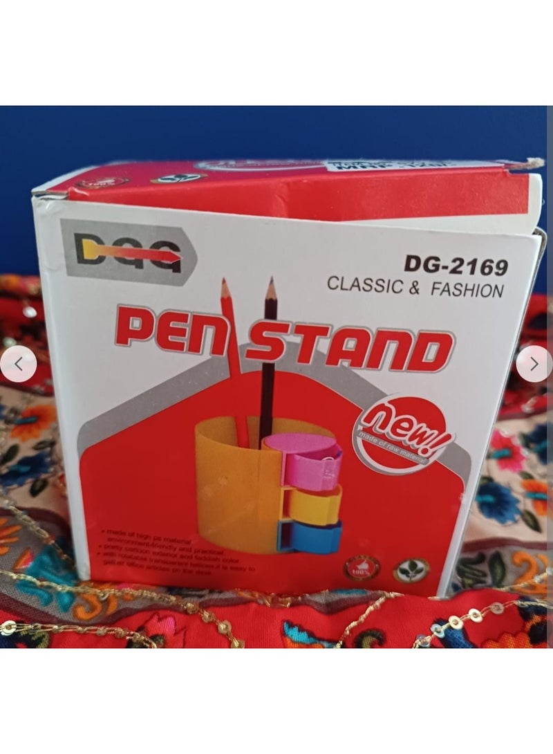 دي جي كيو حامل أدوات مكتبية مع أدراج/ حامل أقلام مع جيوب صغيرة - Image 2