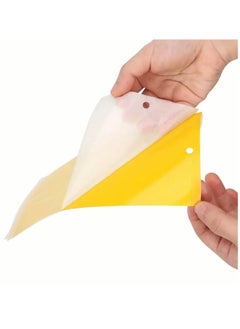 Just Quality 10pcs, Yellow Double-sided Sticky Traps For Bug, Fly Trap, Insect Trap Catch Multiple Flying Insects With Natural Mold Control Sticker Perfect For Gardening 20cmx10cm  - Image 4