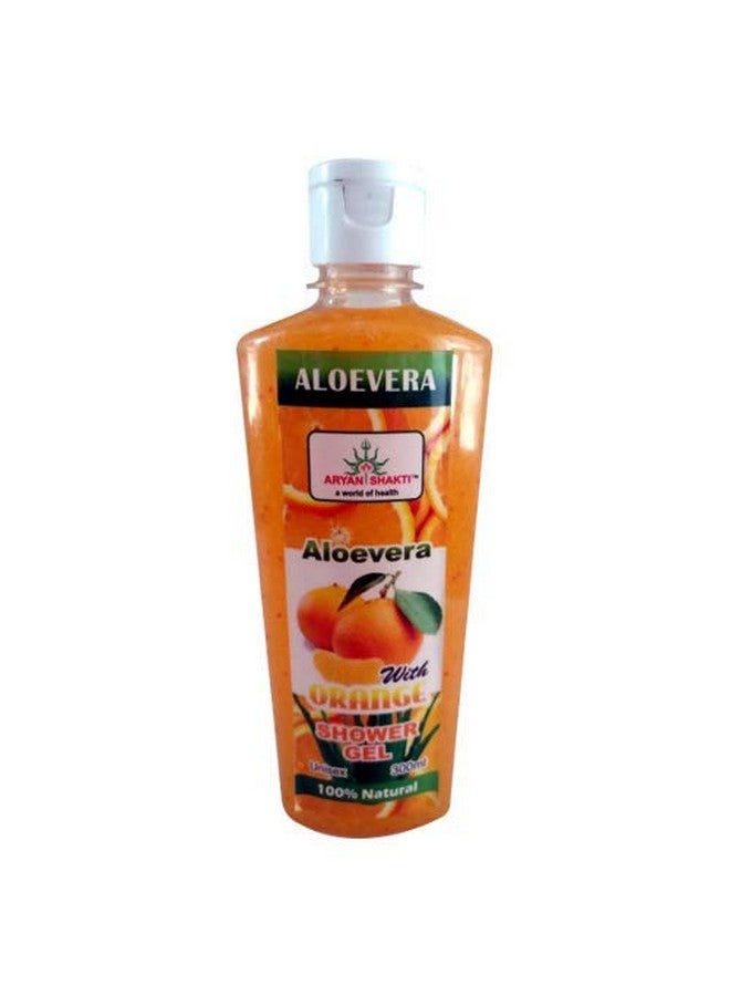 AryanShakti's Shower gel Aloevera - (Orange) 300 ml - Image 3