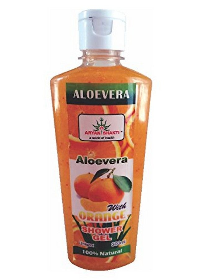 AryanShakti's Shower gel Aloevera - (Orange) 300 ml - Image 1