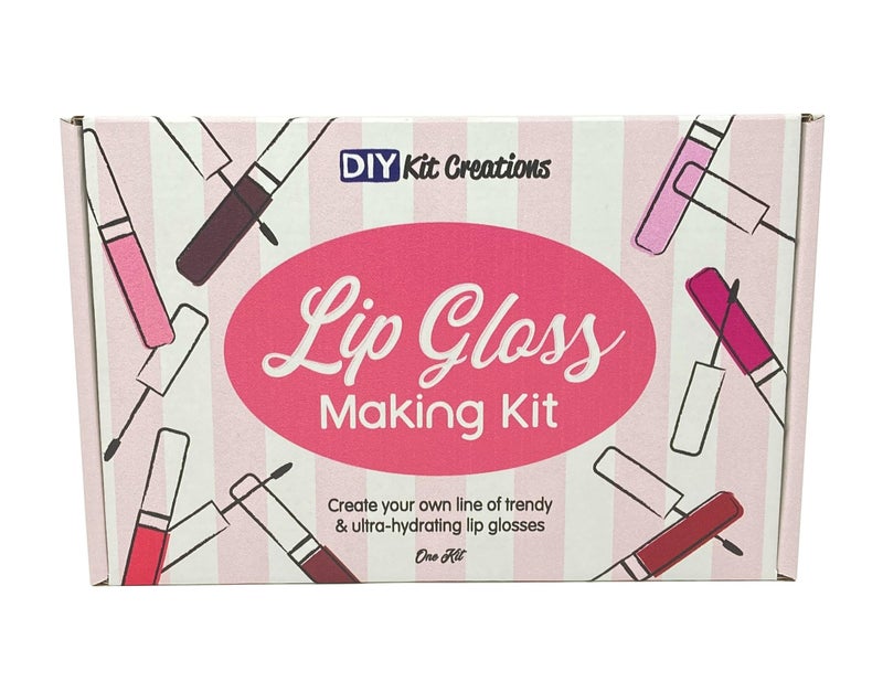 DIY Kit Creations Lip Gloss Making Kit (Standard Kit, 6 Tubes) Made in the USA - Image 3