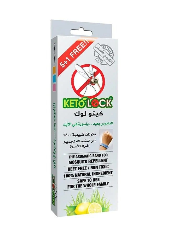 أسوارة طاردة للبعوض - 6 حبة