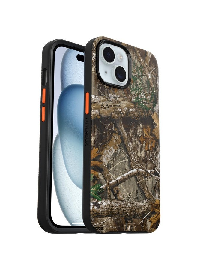 Otterbox OtterBox iPhone 16e, 15, 14, & 13 Symmetry Series Case - Realtree Edge (Orange/Camo), Snaps to MagSafe, Ultra-Sleek, Raised Edges Protect Camera & Screen  - Image 4