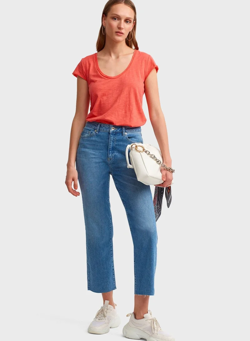 OXXO High Waist Skinny Jeans