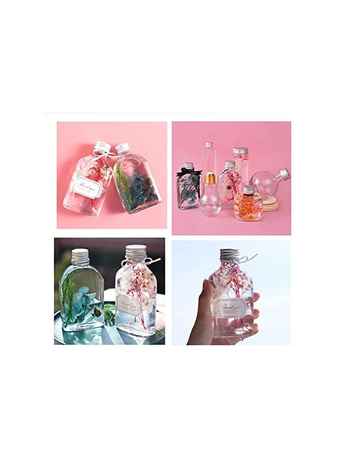 The Bros 2 Colors Natural Pressed Flowers Multiple Colorful Real Dried Flowers Decorative for Art Crafts DIY, Dry Flat Flowers Leaves for Resin Molds, Soap Candle Scrapbooking（Blue+Orange） - Image 3