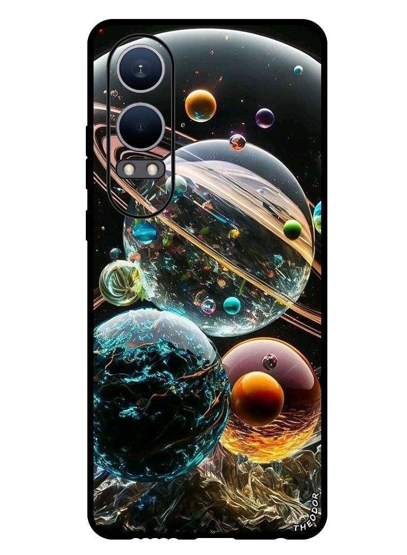 Theodor Protective Case Anti Scratch Shock Proof Bumper Cover For OnePlus Nord CE4 Lite Planets 3 - Image 1