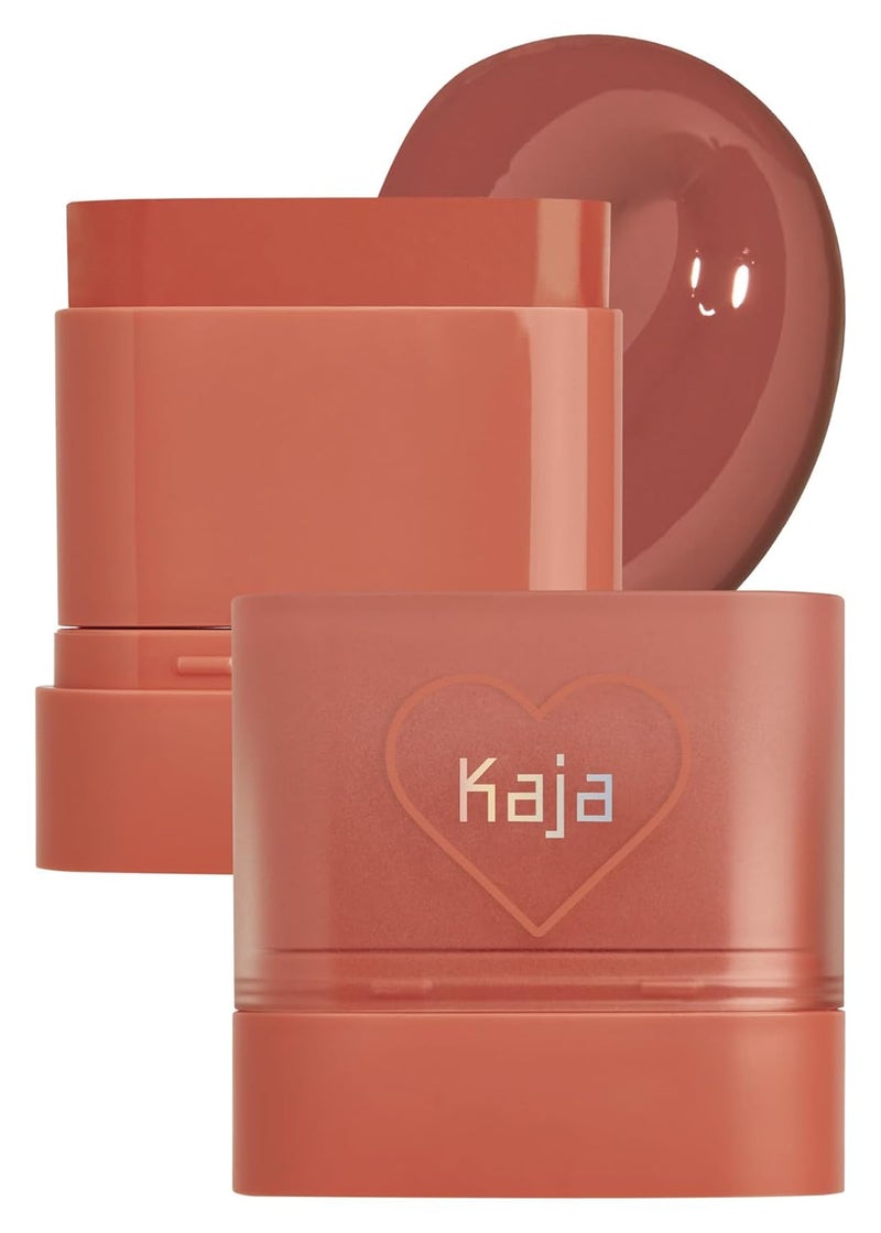 KAJA Cheek  Lip  Dewy Bar 05 Cranberry Cooler  Creamy Blusher and Balm MultiStick 45 Moisturizing Oil Apple Extract VitaminHyaluronic Acid Infused High Shine NonSticky Easy Blending 10g