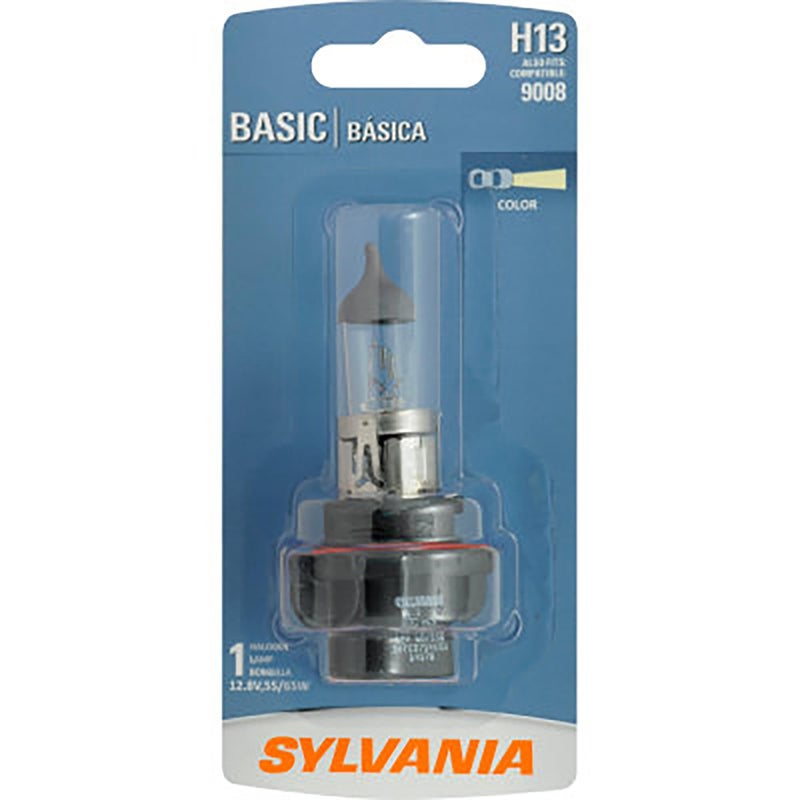 SYLVANIA - H13 Basic - Halogen Bulb for Headlight and Daytime Running Lights (Contains 1 Bulb) - Image 1