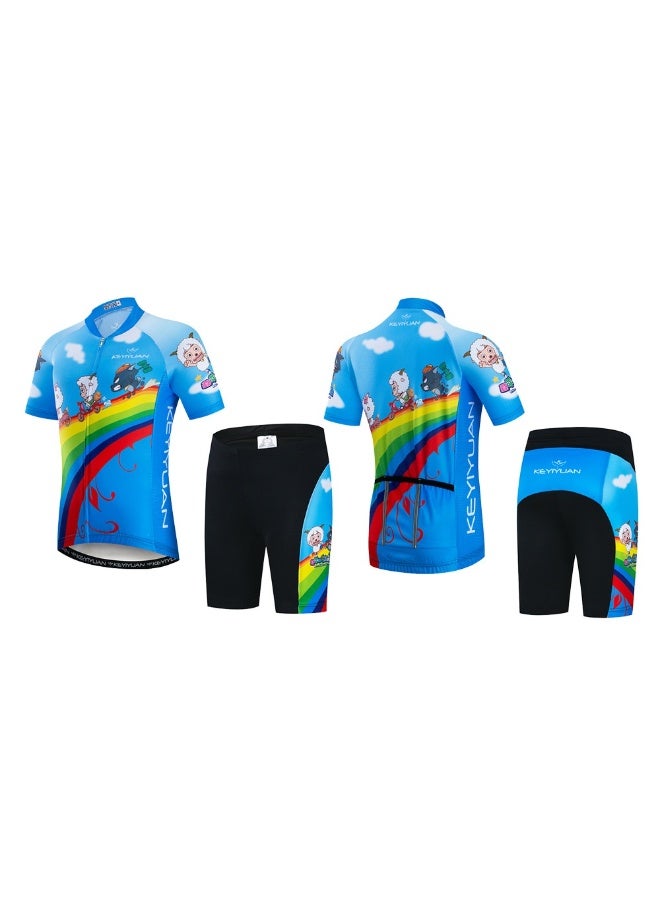 KUYING GR New Summer Outdoor Sunscreen Moisture Absorption Quick Drying Bicycle Women's Cycling Clothing Set  - Image 1