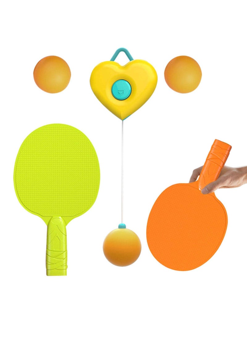 اسم المحتوى ناريلا Table Tennis Self-training - Suspended Ping Pang Trainer Toy For Kids | Table Tennis Exerciser Family Activity, Adjustable Trainer Rapid Rebound Training Toy - Image 4