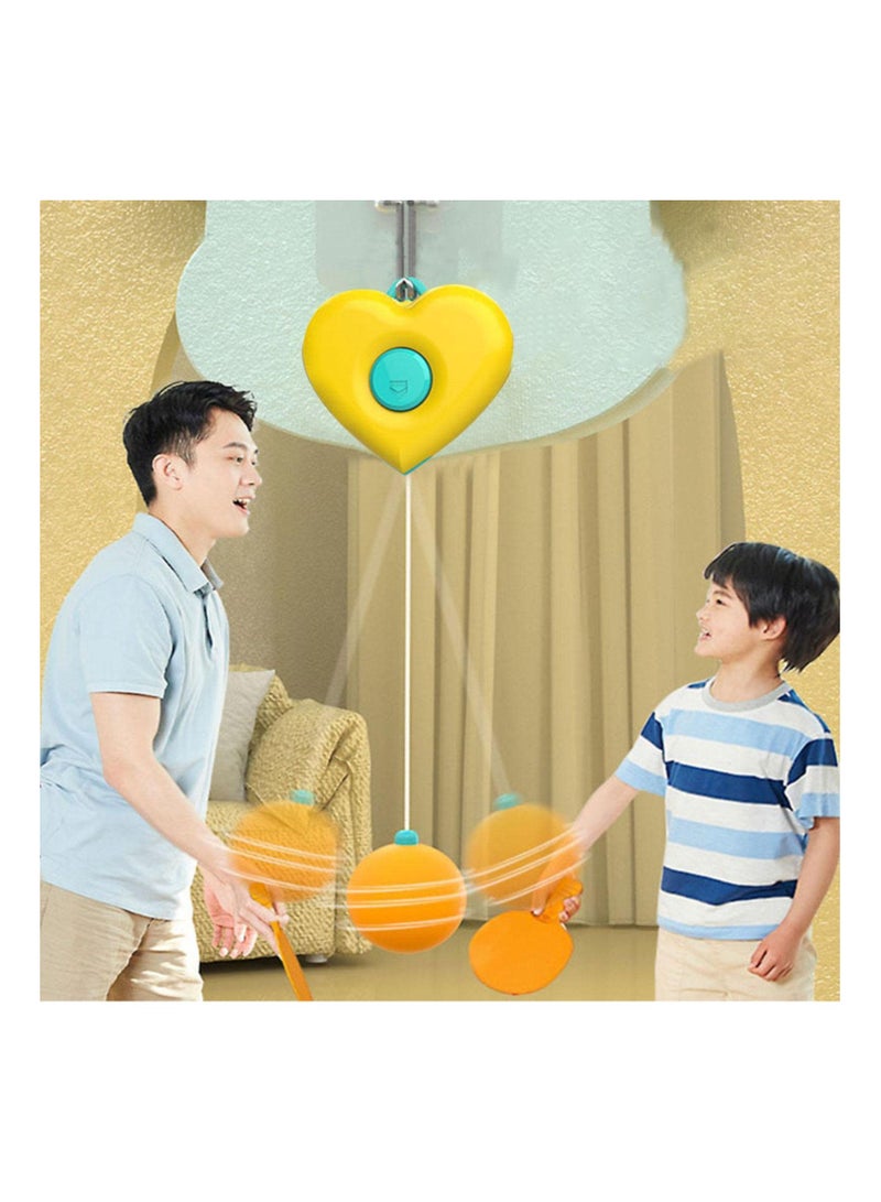 اسم المحتوى ناريلا Table Tennis Self-training - Suspended Ping Pang Trainer Toy For Kids | Table Tennis Exerciser Family Activity, Adjustable Trainer Rapid Rebound Training Toy - Image 2