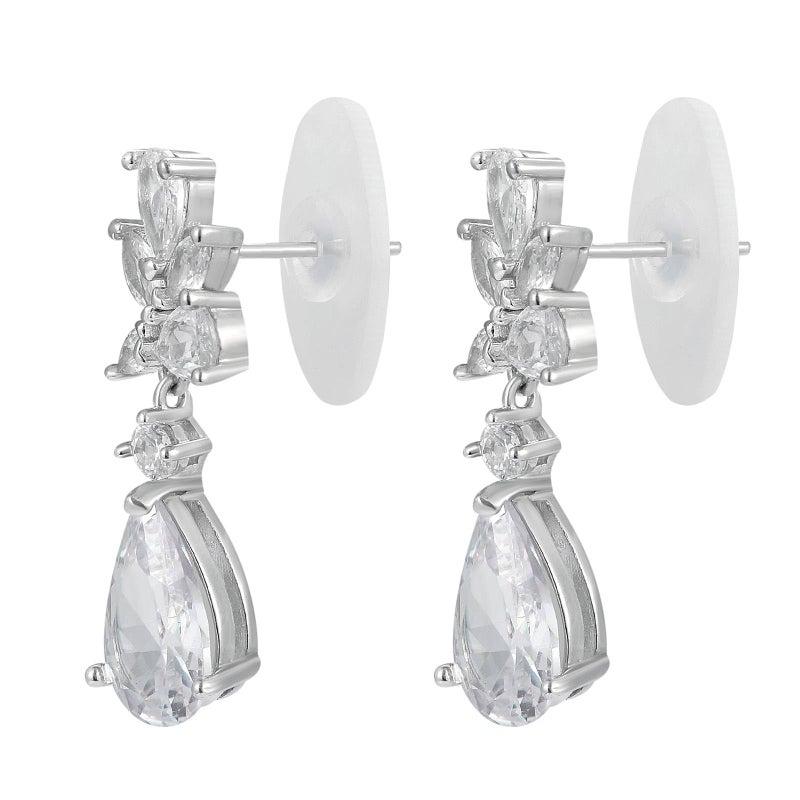 AKRUWELRY Earring Backs for Droopy Ears, AKRUWELRY Rubber Earring Lifter Backings for Heavy Earrings Plastic Earring Backer for Studs Heavy Earring Support Backs for Earlobe Locking Earring Backstop,6pcs Button - Image 3