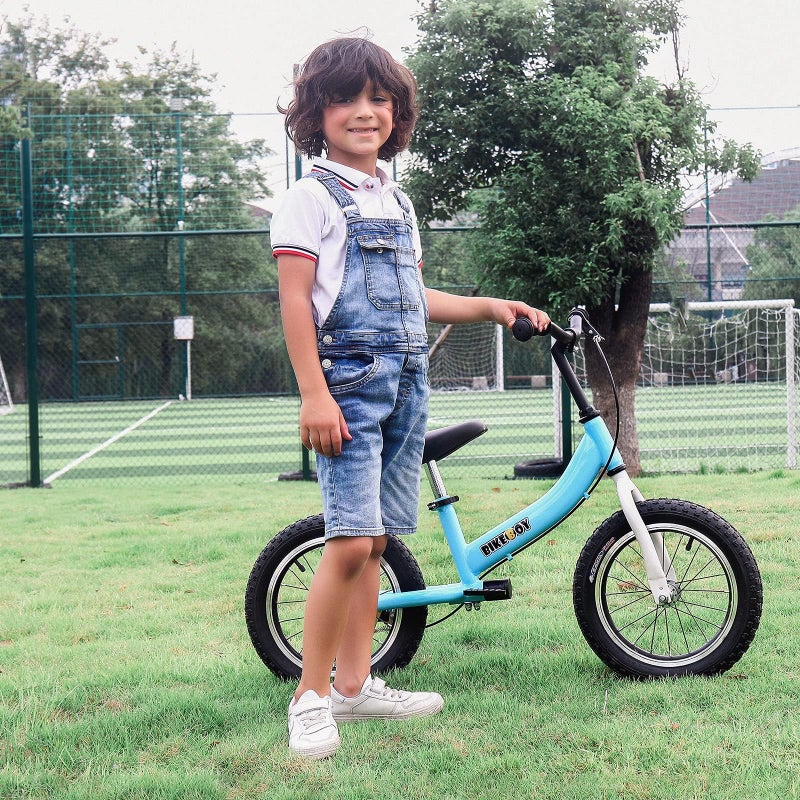bikeboy Balance Bike 3 in 1,The Dual Use of a Kids Balance Bike and Toddler Bike, for 2 3 4 5 6 7 Years Old -12 14 16 Inches with Training Theory, Brake, Pedal - Image 5