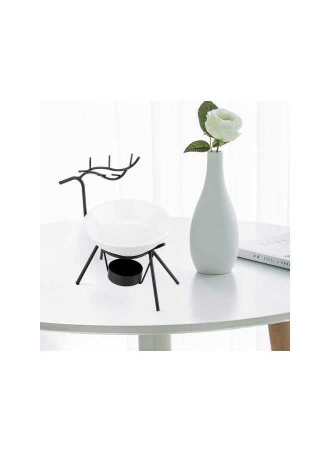 Generic - Essential Oil Burner - Aromatherapy Lamps, Aromatherapy Essence Oil Burner Oil Lamps Decorations, Suitable For Meeting For Oil Lamps Rooms At Home(White) - Image 1