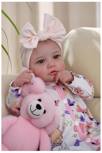 BABESIDE Reborn Baby Dolls 20inch Cute Soft Vinyl Realistic Baby Doll Real Life Baby Dolls with Complete Accessories Perfect for Cuddling Playtime and Gift Giving - Image 1
