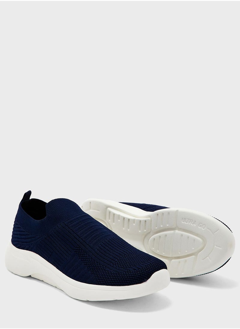 Seventy Five - Knitted Comfort Slip Ons - Image 1
