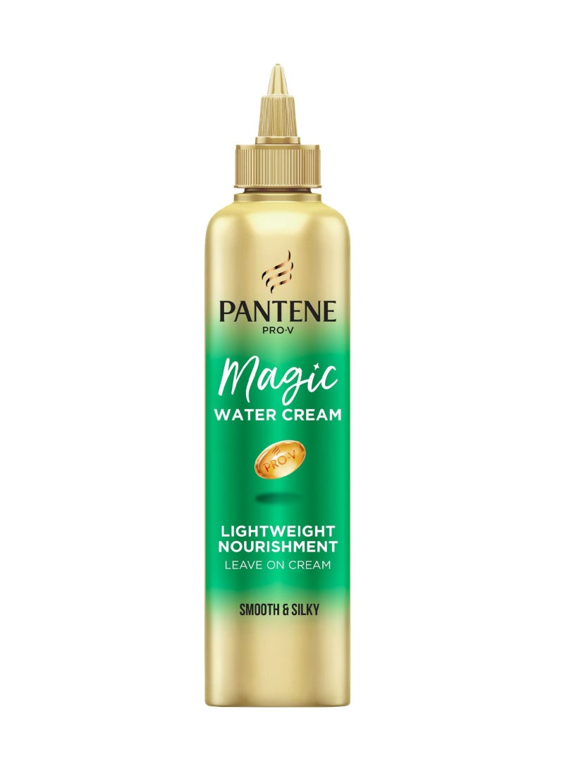 Pantene كريم بانتين برو-في سموذ و سيلكي خفيف الوزن سحري للماء لتركه على الشعر - Image 1