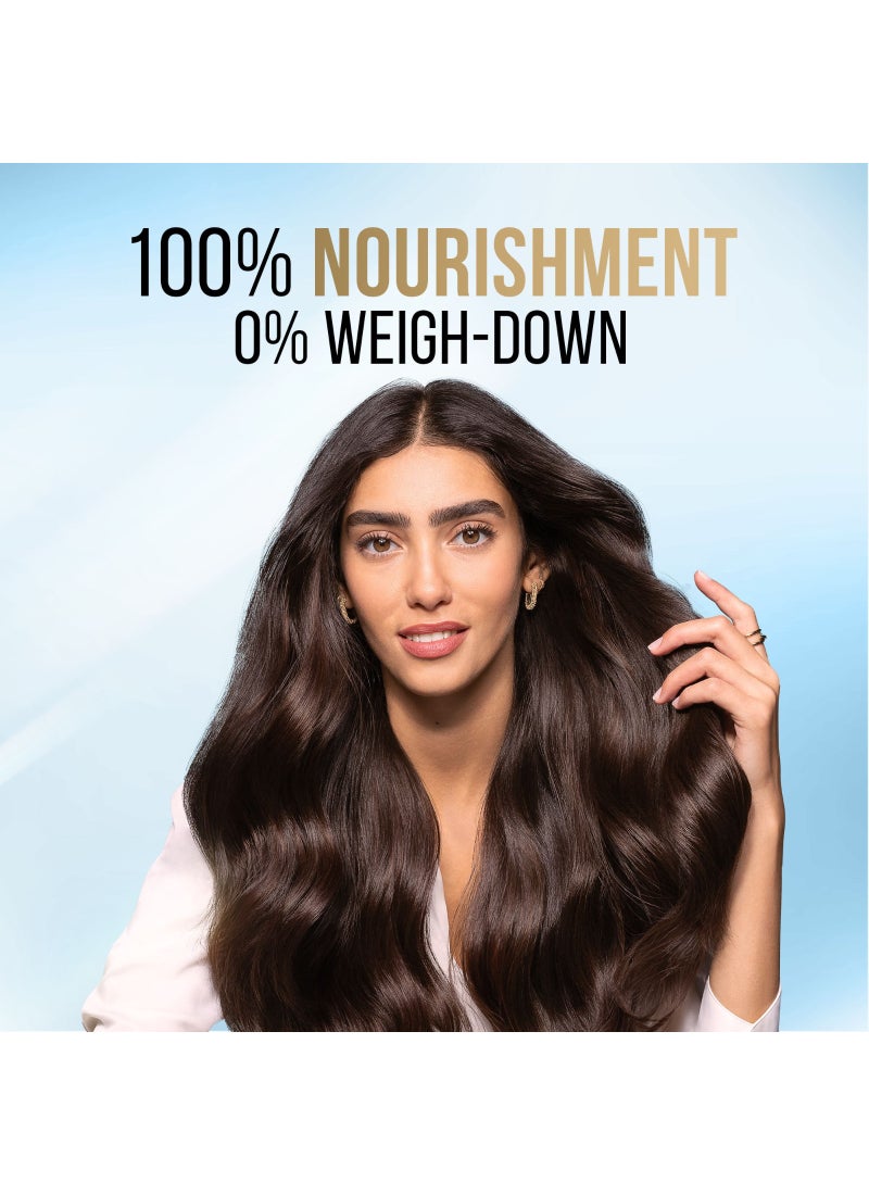 Pantene كريم بانتين برو-في سموذ و سيلكي خفيف الوزن سحري للماء لتركه على الشعر - Image 2