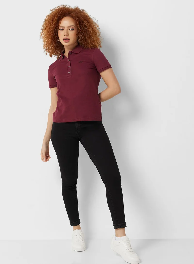 LACOSTE Polo Neck T-Shirt