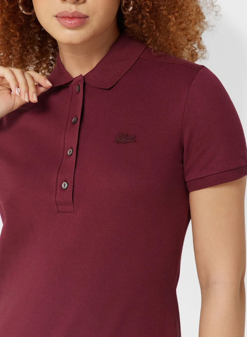 LACOSTE Polo Neck T-Shirt