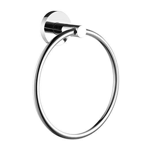 iSTAR iSTAR Stainless Steel 304 Grade Chrome Finished Round Napkin Ring/Towel Ring/Napkin Holder/Towel Hanger/Towel Holder for Bathroom/Kitchen/Wash Basin (Silver)  - Image 4