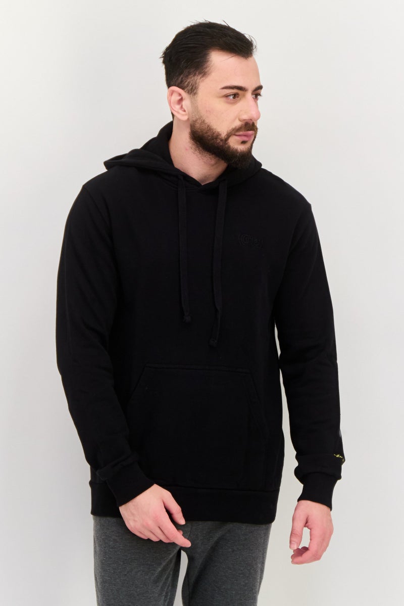 Hurley Men Sportswear Fit Outdoor Hoodie, Black  - Image 1