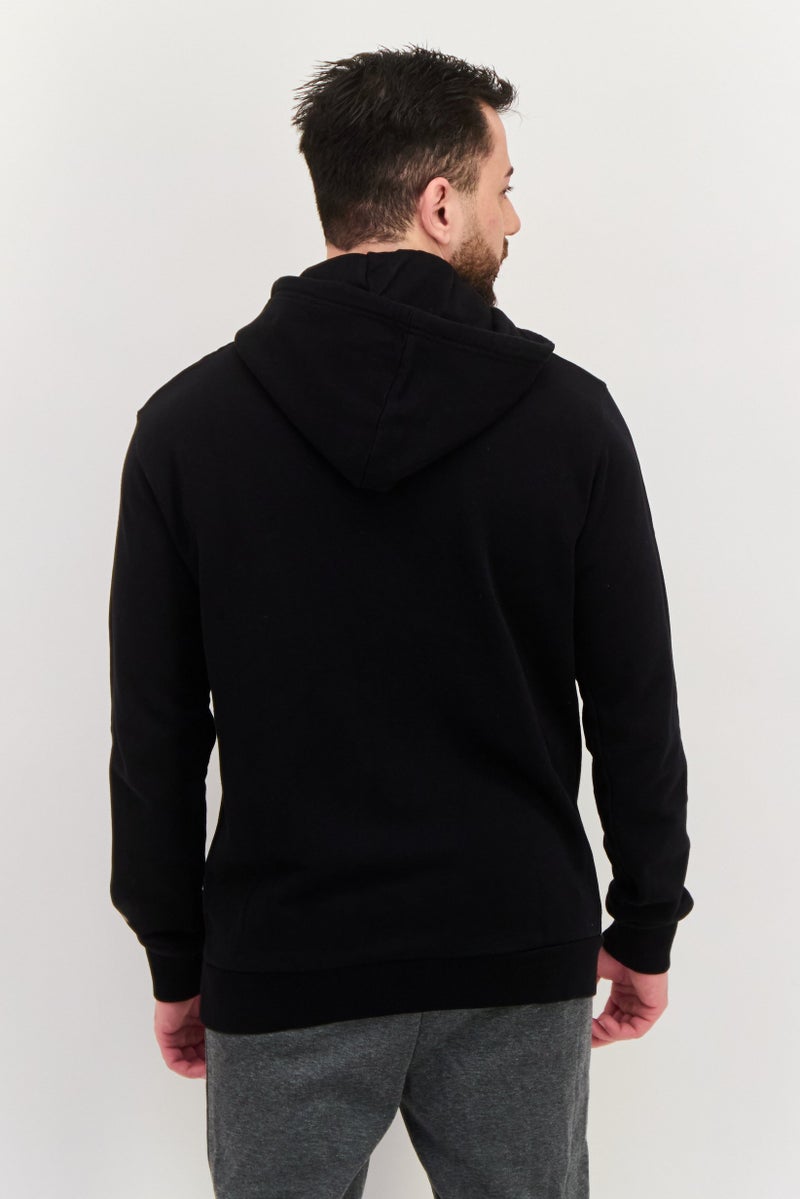Hurley Men Sportswear Fit Outdoor Hoodie, Black  - Image 4