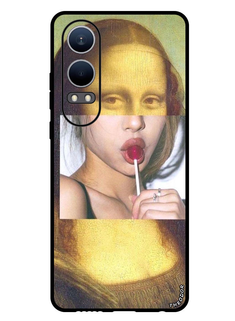 Theodor Protective Case Anti Scratch Shock Proof Bumper Cover For OnePlus Nord CE4 Lite Mona lisa lolipop - Image 1