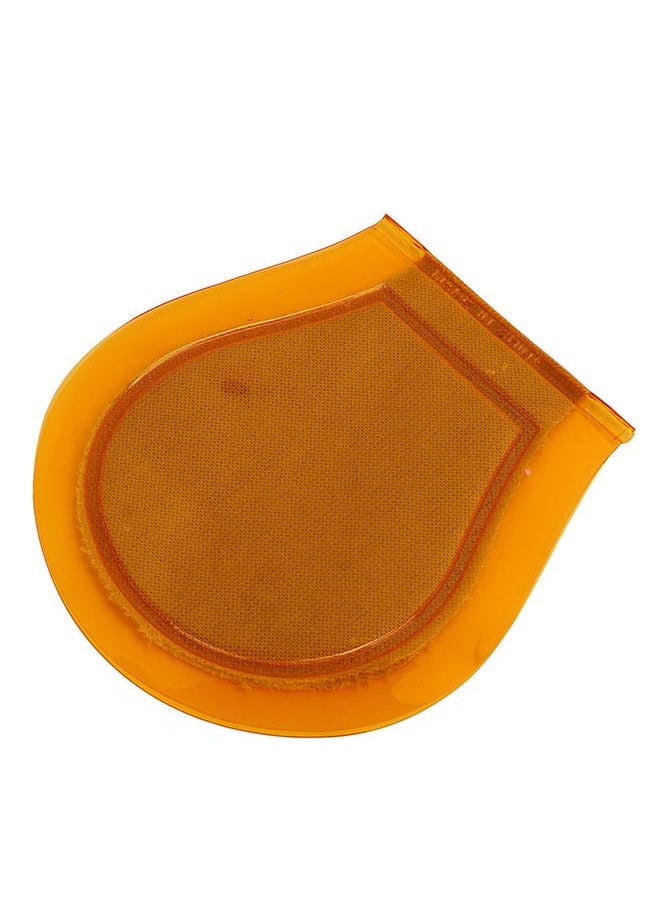 Thoraya - Golf Ball Cleaner Pouch PU Towel Cloth Lining Stain Removing Washer Pouch for Golf Course Orange - Image 1