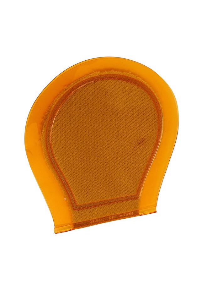Thoraya - Golf Ball Cleaner Pouch PU Towel Cloth Lining Stain Removing Washer Pouch for Golf Course Orange - Image 1