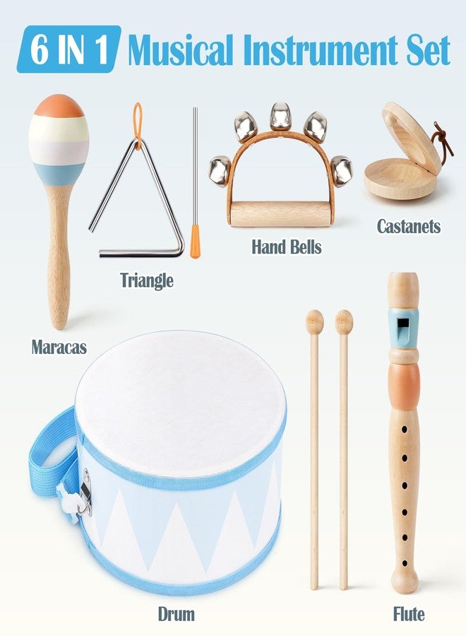 Vanplay Drum Set for Boys - Toys for 2 3 Year Old Boy Birthday Gifts - Wooden Montessori Musical Instruments for Toddlers 2-4, Preschool Musical Toys with Snare Drum for Kids Age 3-5 - Image 2