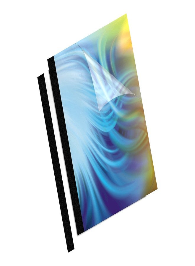 فيلوز أغطية حرارية من Fellowes 5225301، بسماكة 1/16 بوصة، سعة 2-15 ورقة، عبوة من 10 قطع، شفاف/أسود - Image 4