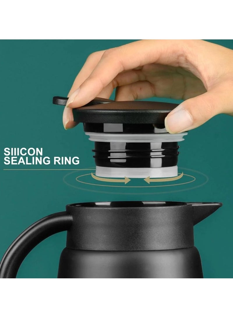 DENX DX2074 Thermal Insulated Coffee Carafe – 880 ml - Image 5