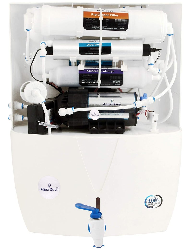 AQUA DOVE AQUA DOVE Water Purifier RO UV UF MI TDS Technology ACW Purple  - Image 4