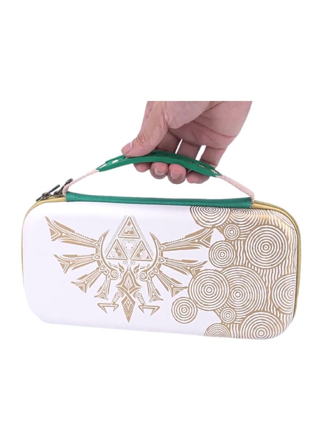 Generic - Nintendo Switch Kingdom Hearts Pro Controller Storage Bag For Ps5 Console Digital Computer Game Protective Case-Model:OLED Fire Dragon Host Package - Image 1