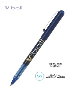 PILOT Pilot V-Ball 0.7mm Liquid Ink Pen- BL-VB7 Blue 