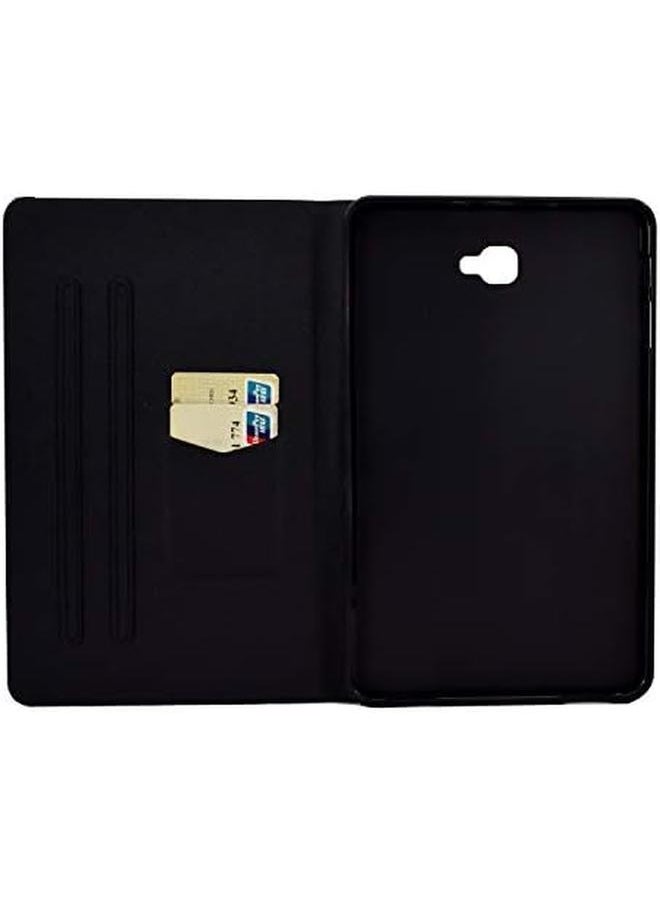 Case For Samsung Galaxy Tab A6 10.1'' 2016 Cover Sm T580 T585 Flip Wallet Folio Stand Case Smart Cover With Auto Sleep Wake Function For Galaxy Tab A 10.1 Inch 2016 Tablet Cat And Tiger