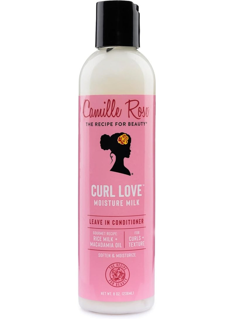 حليب "كاميل روز" المرطب للشعر المجعد (Curl Love Moisture Milk) - بالفانيليا - 8 أونصة سائلة - Image 1