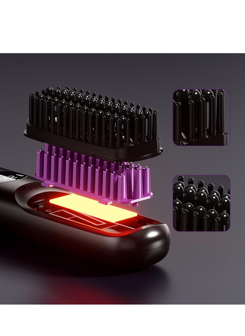 JOSE BEAUTY - Juicy Beauty Portable USB Charging Hair Brush for Long Hair and Fine Hair - Image 1