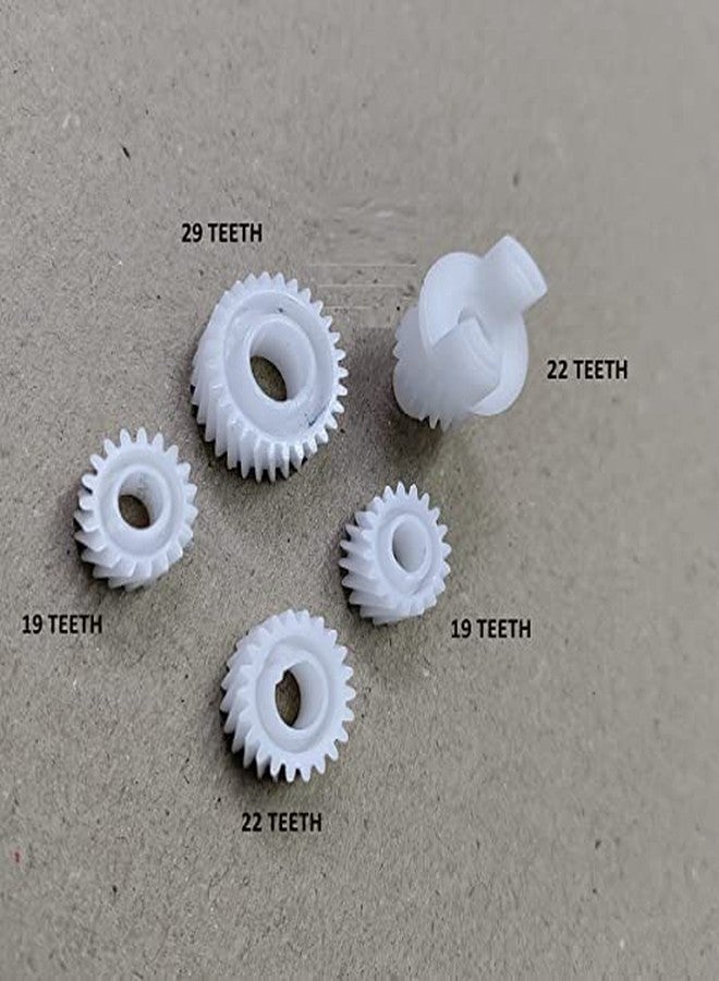 KANABEE Developer Unit Gear Set 5 for USE in HP 433 436 56A 1335 MFP M438 M440 M442 M443 COPIERS. - Image 3