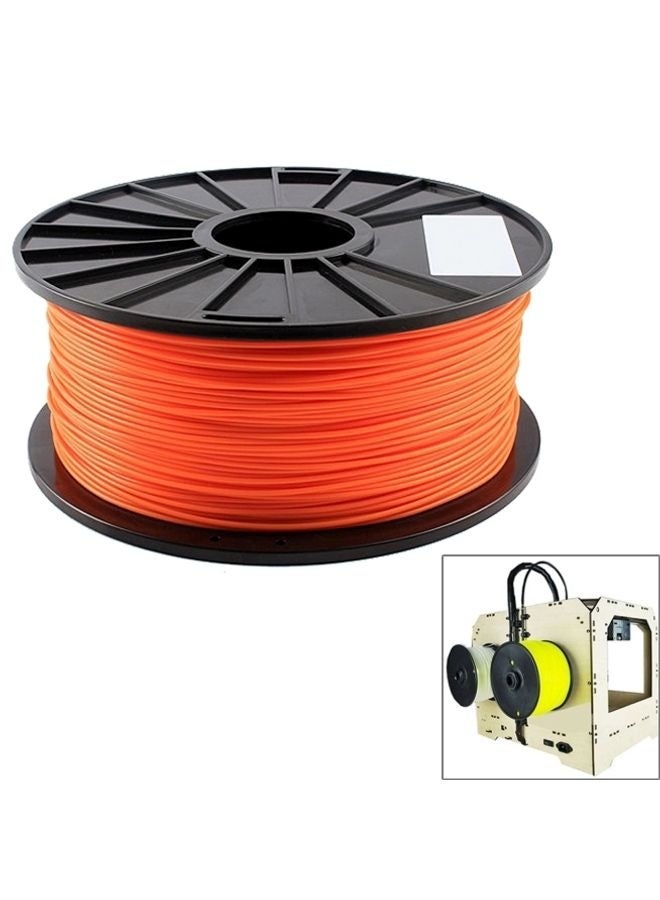 PLA 1.75 mm Fluorescent 3D Printer Filaments, about 345m(Orange) - Image 2