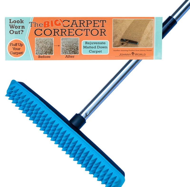 Carpet Corrector The Big Carpet Corrector  Rejuvenate Matted Down Carpet Great for Steps Hallways and High Traffic Areas Large Version of The Carpet Corrector