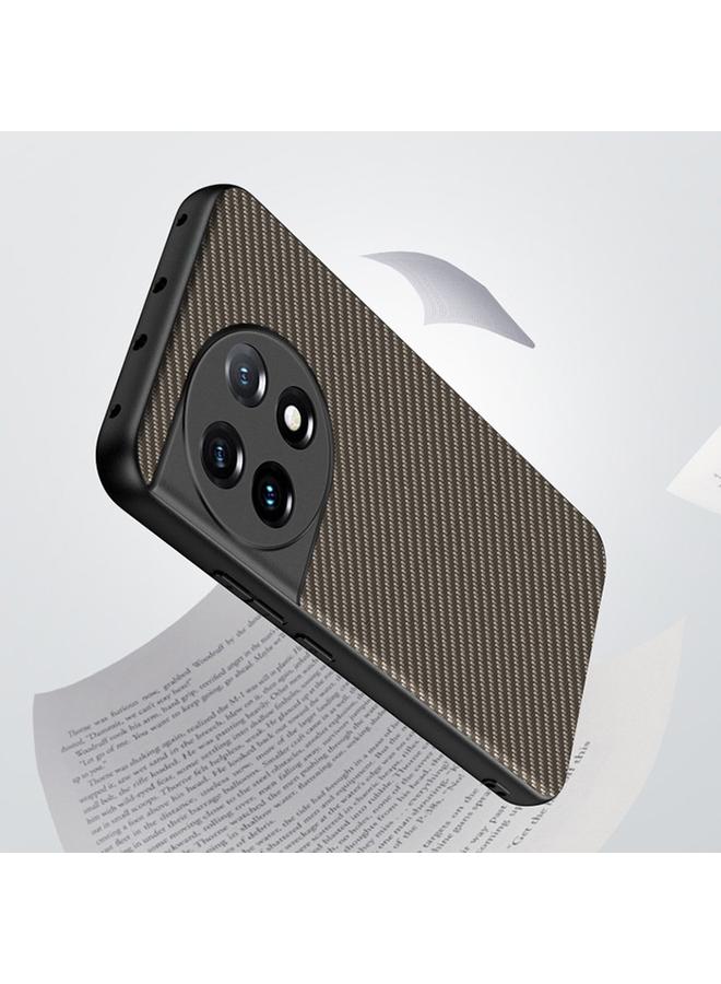 اس-توب جراب لهاتف OnePlus 11، جراب هاتف فائق النحافة مصنوع من ألياف الكربون بطباعة نسيجية - Image 3