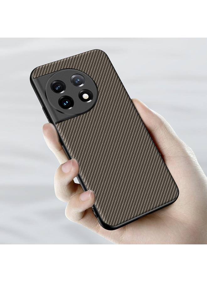 اس-توب جراب لهاتف OnePlus 11، جراب هاتف فائق النحافة مصنوع من ألياف الكربون بطباعة نسيجية - Image 4