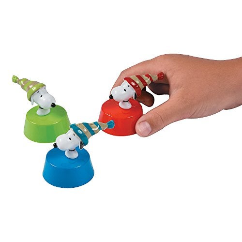 Fun Express Mini Peanuts Snoopy Christmas PullBack Toys 12 Pc - Image 1