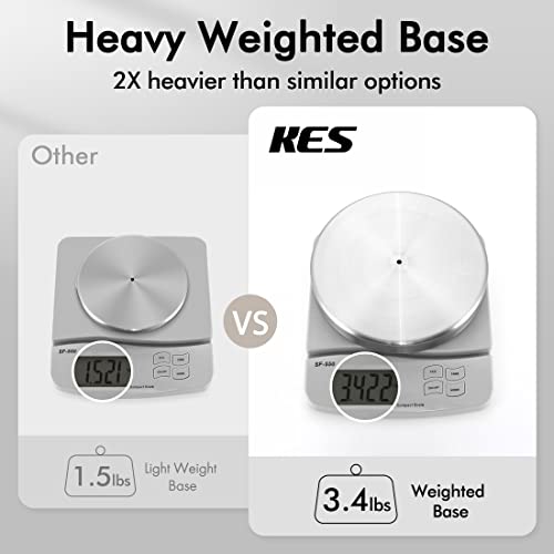 KES Toilet Paper Holder Stand SUS 304 Stainless Steel Rustproof Pedestal Lavatory Tissue Roll Holder Floor Stand Modern Brushed Finish, BPH283S1-2 - Image 2