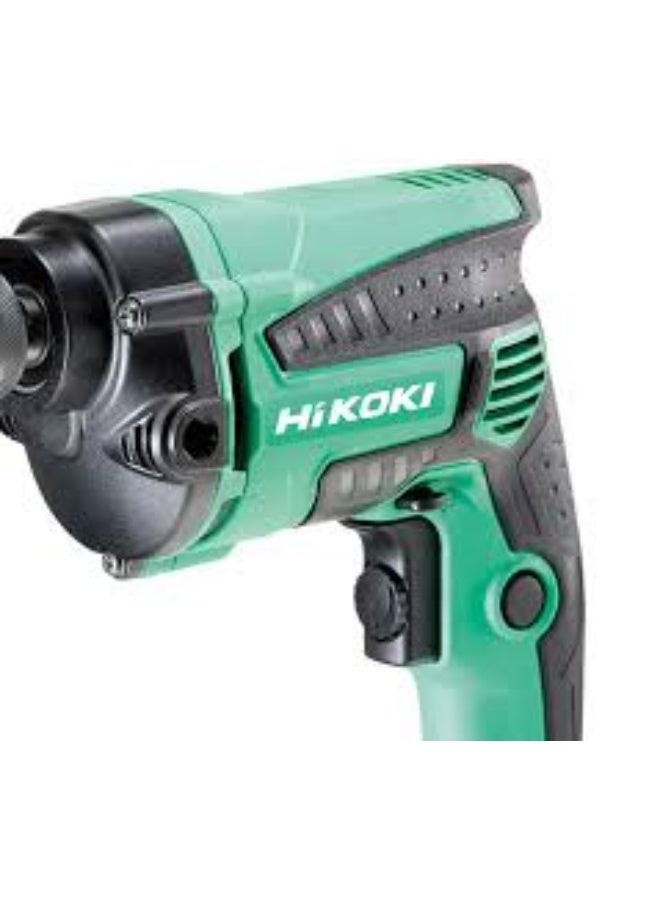 Hikoki 10mm Electric Drill, 600W, 110V, Variable Speed with Reverse (VSR), Lightweight 1.4kg, Keyless Chuck – Model D10VC3C1Z - Image 3