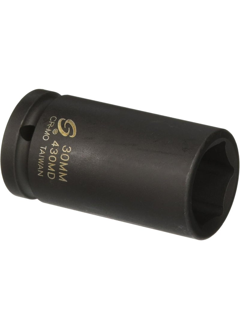 Sunex Tools SUNEX TOOLS 430md 3/4-Inch Drive 30-Mm Deep Impact Socket  - Image 1