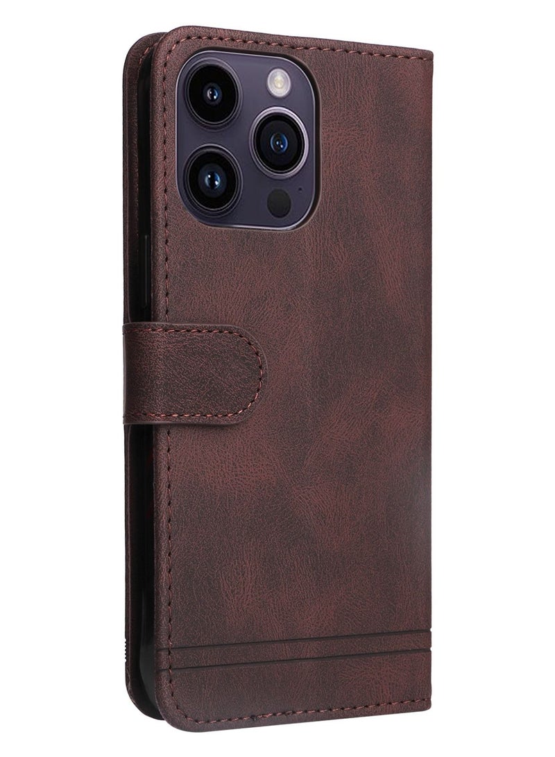 Suteni غطاء قابل للطي مع فتحات بطاقات مخفية لحافظة الهاتف لـ iPhone - Image 2