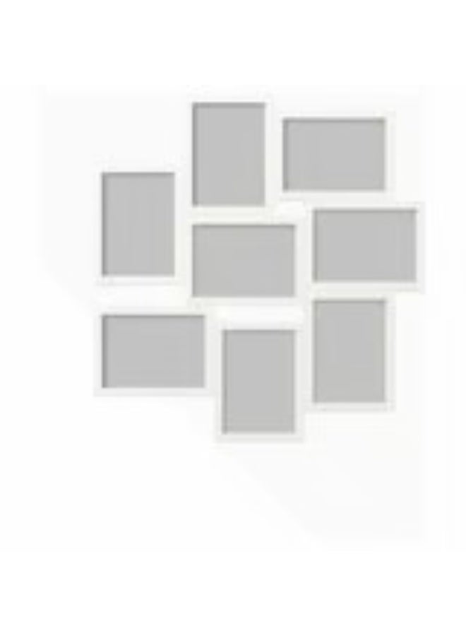 إطار كولاج للصور باللون الأبيض - Image 1